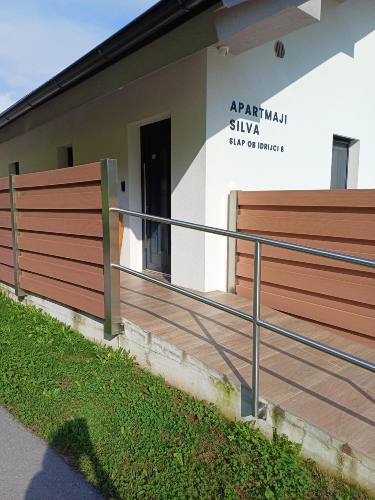 Apartmaji Silva Slap ob Idrijci Exterior foto